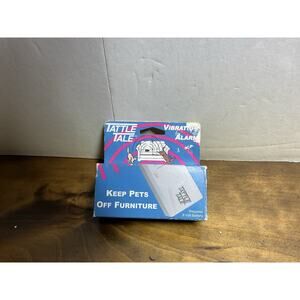 Tattle Tale Sonic Pet Training Vibration Alarm Keep Pets Dogs Cats Deterrent